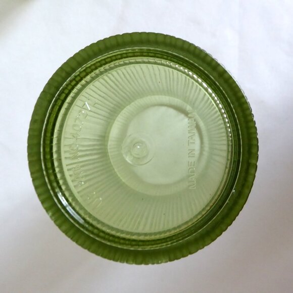 BAMBOO SHAPED GREEN PLASTIC DRINK COCKTAIL GLASS TUMBLER SET + STIRRERS (NEW) - Picture 8 of 11